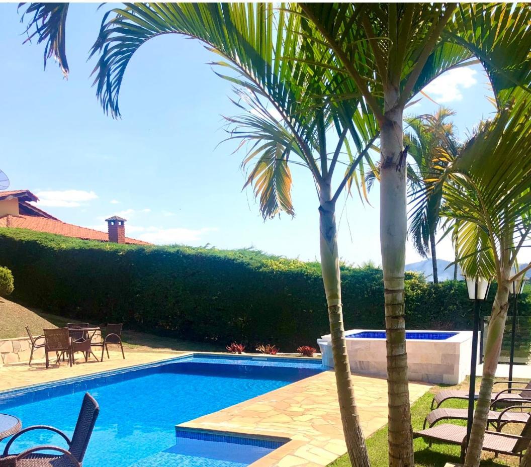 Chacara Tha&Thi Cond Fechado Wi Fi Spa E Pisc Aquececimento Solar Bom Jesus dos Perdões Exteriör bild