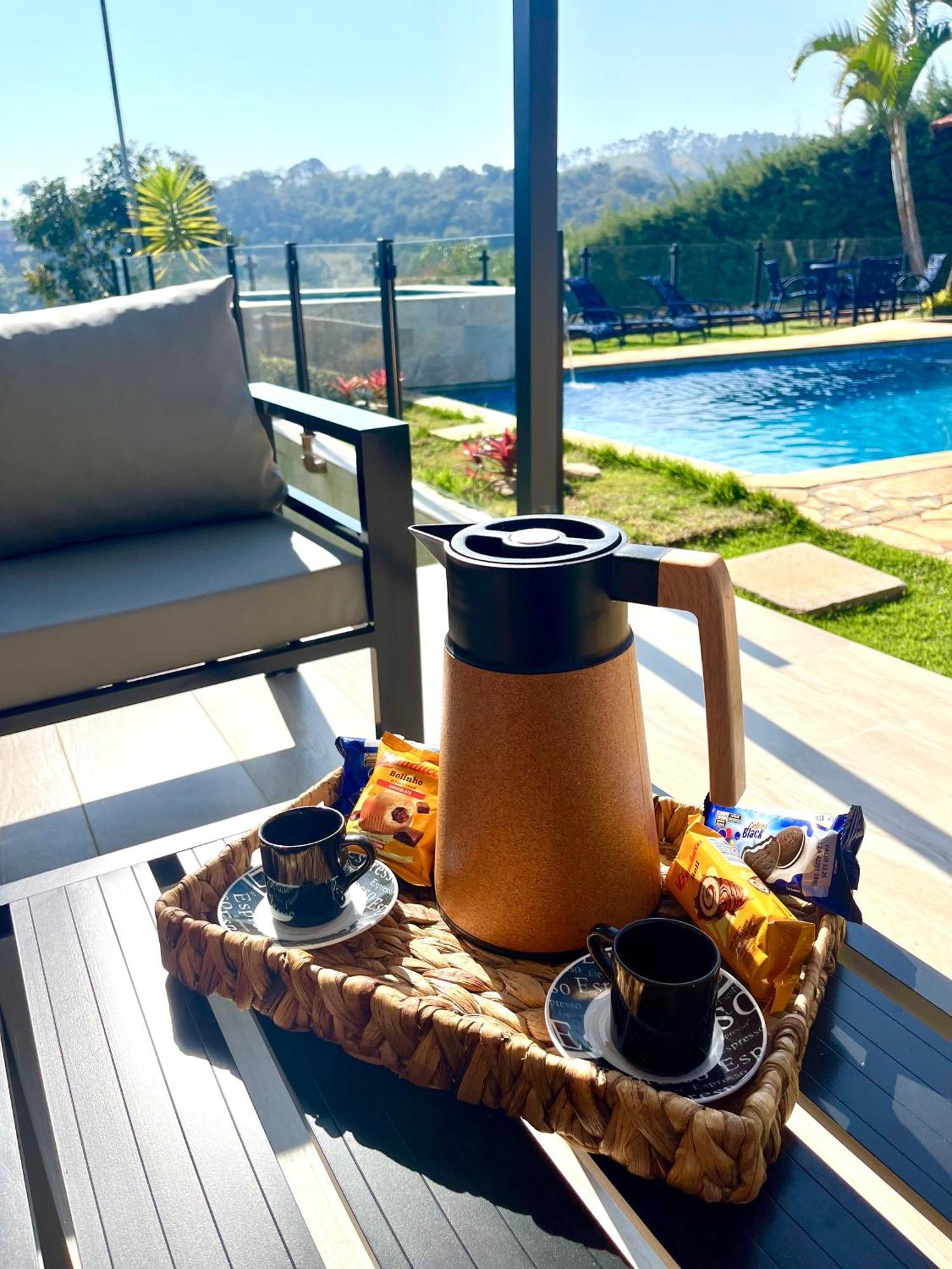 Chacara Tha&Thi Cond Fechado Wi Fi Spa E Pisc Aquececimento Solar Bom Jesus dos Perdões Exteriör bild